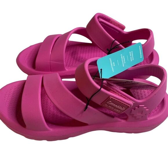 MUK LUKS Women's Pink Guava Slingback Sandals Adjustable Straps Casual - Picture 5 of 5